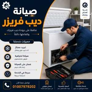 صيانة ديب فريزر